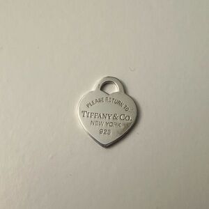 Tiffany & Co Small Silver Return to Tiffany Heart Charm